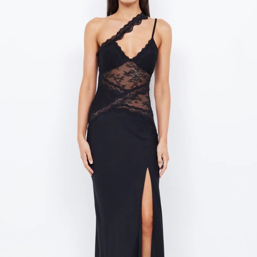 Bec and Bridge Ria Asym Maxi Dress NWT